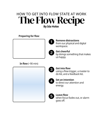 The Flow Recipe